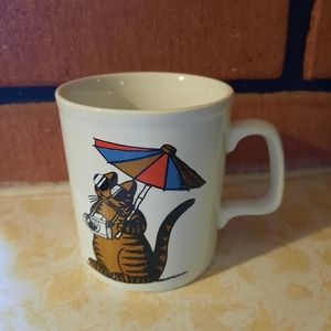 Kliban Tourist Cat Mug